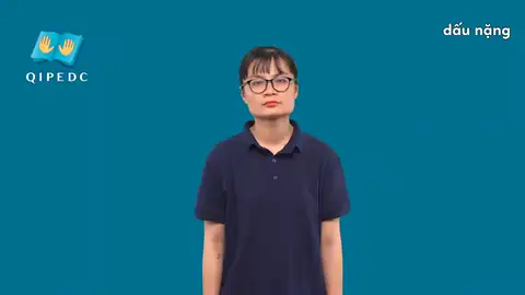 dấu nặng - Ngôn Ngữ ký Hiệu - Vùng miền Toàn Quốc - Phân loại Chữ cái