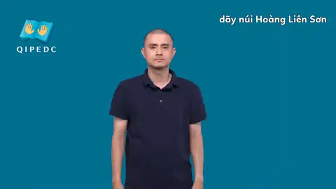 dãy núi Hoàng Liên Sơn - Ngôn Ngữ ký Hiệu - Vùng miền Toàn Quốc - Phân loại Vị trí - Nơi chốn, Danh Từ