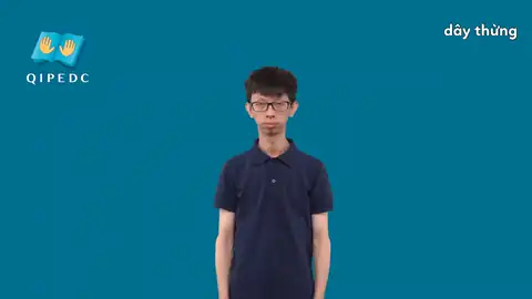 dây thừng - Ngôn Ngữ ký Hiệu - Vùng miền Toàn Quốc - Phân loại Đồ vật