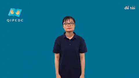 đề tài - Ngôn Ngữ ký Hiệu - Vùng miền Toàn Quốc - Phân loại Khác