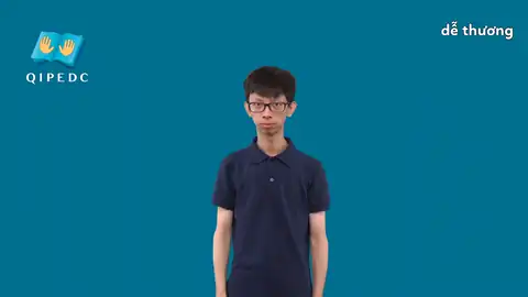 dễ thương - Ngôn Ngữ ký Hiệu - Vùng miền Toàn Quốc - Phân loại Khác