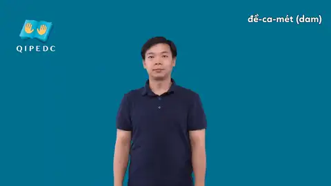 đề-ca-mét (dam) - Ngôn Ngữ ký Hiệu - Vùng miền Toàn Quốc - Phân loại Khác