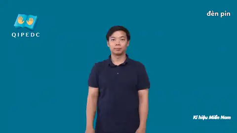đèn pin - Ngôn Ngữ ký Hiệu - Vùng miền Thành Phố Hồ Chí Minh - Phân loại Đồ vật