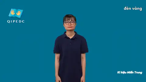 đèn vàng - Ngôn Ngữ ký Hiệu - Vùng miền Miền Trung - Phân loại Giao Thông
