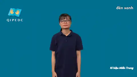 đèn xanh - Ngôn Ngữ ký Hiệu - Vùng miền Miền Trung - Phân loại Giao Thông