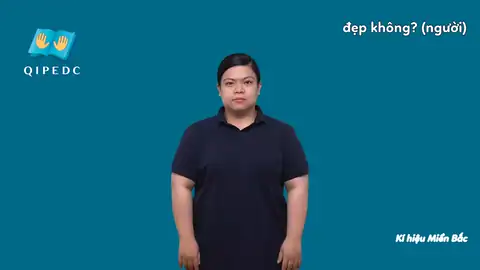 đẹp không? (người) - Ngôn Ngữ ký Hiệu - Vùng miền Hà Nội - Phân loại Câu hỏi