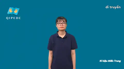 di truyền - Ngôn Ngữ ký Hiệu - Vùng miền Miền Trung - Phân loại Khác
