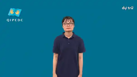 dự trữ - Ngôn Ngữ ký Hiệu - Vùng miền Toàn Quốc - Phân loại Danh Từ, Động Từ