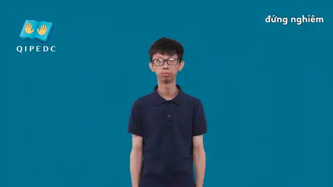 đứng nghiêm - Ngôn Ngữ ký Hiệu - Vùng miền Toàn Quốc - Phân loại Khác