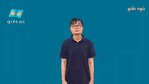 giấc ngủ - Ngôn Ngữ ký Hiệu - Vùng miền Toàn Quốc - Phân loại Sức khỏe - Bộ phận cơ thể, Danh Từ
