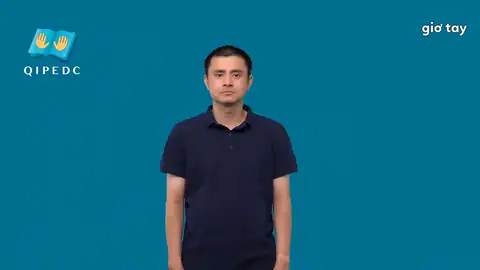 giơ tay - Ngôn Ngữ ký Hiệu - Vùng miền Toàn Quốc - Phân loại Hành động, Động Từ