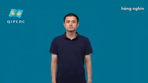 hàng nghìn - Ngôn Ngữ ký Hiệu - Vùng miền Toàn Quốc - Phân loại Số đếm