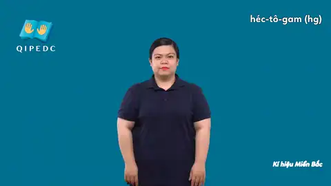 héc-tô-gam (hg) - Ngôn Ngữ ký Hiệu - Vùng miền Hà Nội - Phân loại Số đếm