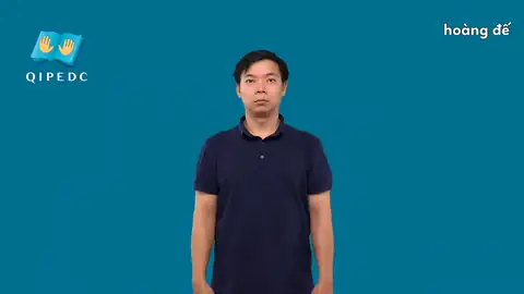 hoàng đế - Ngôn Ngữ ký Hiệu - Vùng miền Toàn Quốc - Phân loại Danh Từ
