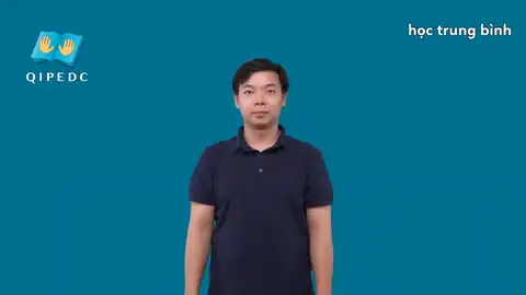 học trung bình - Ngôn Ngữ ký Hiệu - Vùng miền Toàn Quốc - Phân loại Danh Từ, Học hành