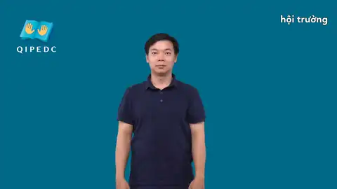 hội trường - Ngôn Ngữ ký Hiệu - Vùng miền Toàn Quốc - Phân loại Vị trí - Nơi chốn