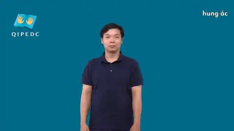 hung ác - Ngôn Ngữ ký Hiệu - Vùng miền Toàn Quốc - Phân loại Tính cách - Tính chất