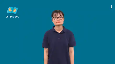 j - Ngôn Ngữ ký Hiệu - Vùng miền Toàn Quốc - Phân loại Chữ cái