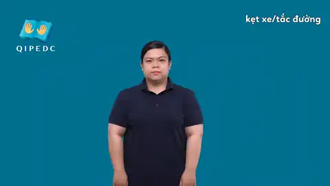 kẹt xe/tắc đường - Ngôn Ngữ ký Hiệu - Vùng miền Toàn Quốc - Phân loại Giao Thông