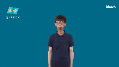 khách - Ngôn Ngữ ký Hiệu - Vùng miền Toàn Quốc - Phân loại Danh Từ
