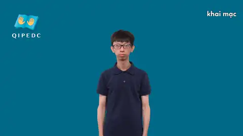 khai mạc - Ngôn Ngữ ký Hiệu - Vùng miền Toàn Quốc - Phân loại Lễ hội, Động Từ