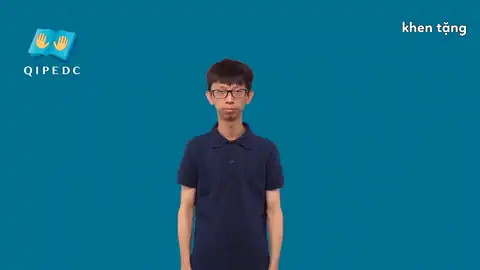 khen tặng - Ngôn Ngữ ký Hiệu - Vùng miền Toàn Quốc - Phân loại Động Từ