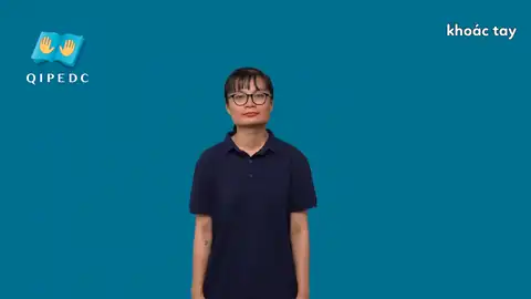 khoác tay - Ngôn Ngữ ký Hiệu - Vùng miền Toàn Quốc - Phân loại Hành động