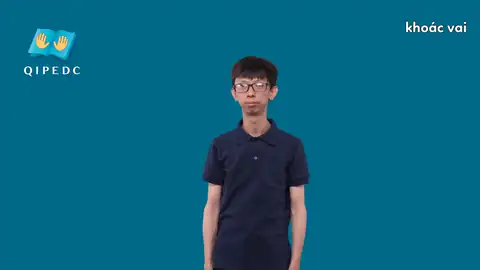 khoác vai - Ngôn Ngữ ký Hiệu - Vùng miền Toàn Quốc - Phân loại Khác, Động Từ