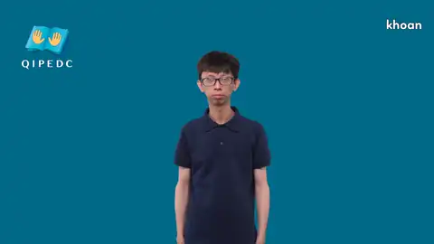 khoan - Ngôn Ngữ ký Hiệu - Vùng miền Toàn Quốc - Phân loại Động Từ