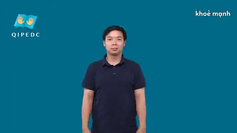 khoẻ mạnh - Ngôn Ngữ ký Hiệu - Vùng miền Toàn Quốc - Phân loại Sức khỏe - Bộ phận cơ thể, Tính Từ