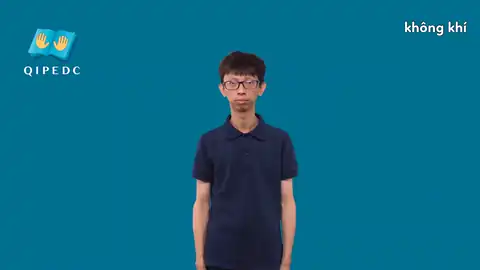 không khí - Ngôn Ngữ ký Hiệu - Vùng miền Toàn Quốc - Phân loại Thiên nhiên