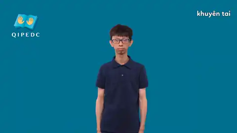 khuyên tai - Ngôn Ngữ ký Hiệu - Vùng miền Toàn Quốc - Phân loại Đồ vật