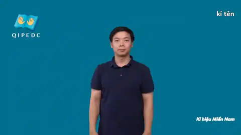 kí tên - Ngôn Ngữ ký Hiệu - Vùng miền Thành Phố Hồ Chí Minh - Phân loại Danh Từ