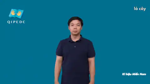 lá cây - Ngôn Ngữ ký Hiệu - Vùng miền Thành Phố Hồ Chí Minh - Phân loại Thực Vật