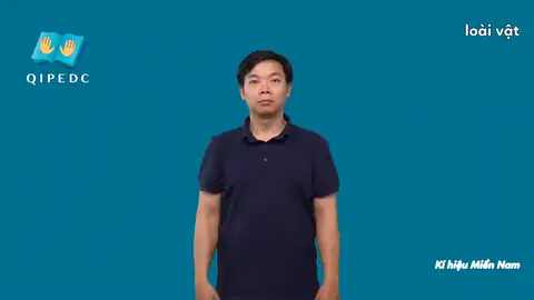 loài vật - Ngôn Ngữ ký Hiệu - Vùng miền Thành Phố Hồ Chí Minh - Phân loại Con vật