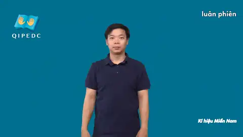 luân phiên - Ngôn Ngữ ký Hiệu - Vùng miền Thành Phố Hồ Chí Minh - Phân loại