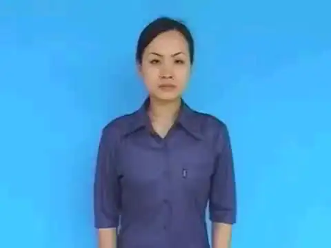 màn ngủ - Ngôn Ngữ ký Hiệu - Vùng miền Bình Dương - Phân loại Đồ vật