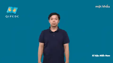 mật khẩu - Ngôn Ngữ ký Hiệu - Vùng miền Thành Phố Hồ Chí Minh - Phân loại Tin học, Danh Từ