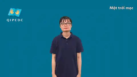 Mặt trời mọc - Ngôn Ngữ ký Hiệu - Vùng miền Toàn Quốc - Phân loại