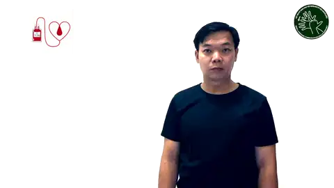 Máu - Ngôn Ngữ ký Hiệu - Vùng miền Toàn Quốc - Phân loại Sức khỏe - Bộ phận cơ thể, Từ thông dụng, Bộ Phận Cơ Thể, Danh Từ, Từ thông dụng, COVID-19 (Corona Virus)