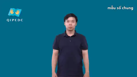 mẫu số chung - Ngôn Ngữ ký Hiệu - Vùng miền Toàn Quốc - Phân loại