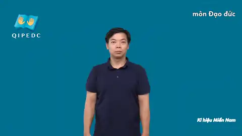 môn Đạo đức - Ngôn Ngữ ký Hiệu - Vùng miền Thành Phố Hồ Chí Minh - Phân loại