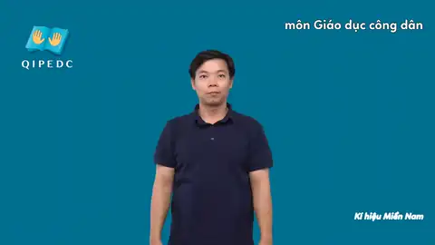 môn Giáo dục công dân - Ngôn Ngữ ký Hiệu - Vùng miền Thành Phố Hồ Chí Minh - Phân loại