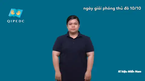 ngày giải phóng thủ đô 10/10 - Ngôn Ngữ ký Hiệu - Vùng miền Thành Phố Hồ Chí Minh - Phân loại Xã hội, Lễ hội