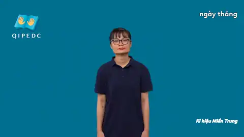 ngày tháng - Ngôn Ngữ ký Hiệu - Vùng miền Huế - Phân loại