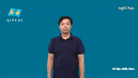 nghỉ học - Ngôn Ngữ ký Hiệu - Vùng miền Thành Phố Hồ Chí Minh - Phân loại