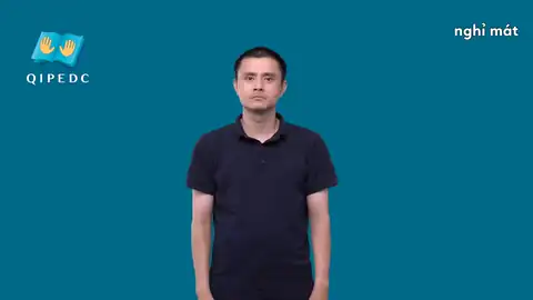 nghỉ mát - Ngôn Ngữ ký Hiệu - Vùng miền Toàn Quốc - Phân loại