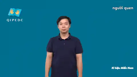 người quen - Ngôn Ngữ ký Hiệu - Vùng miền Thành Phố Hồ Chí Minh - Phân loại