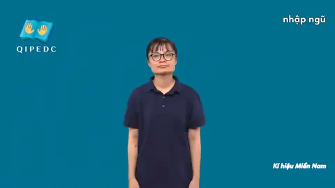 nhập ngũ - Ngôn Ngữ ký Hiệu - Vùng miền Thành Phố Hồ Chí Minh - Phân loại Khác