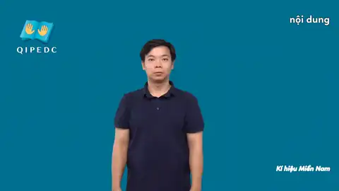 nội dung - Ngôn Ngữ ký Hiệu - Vùng miền Thành Phố Hồ Chí Minh - Phân loại